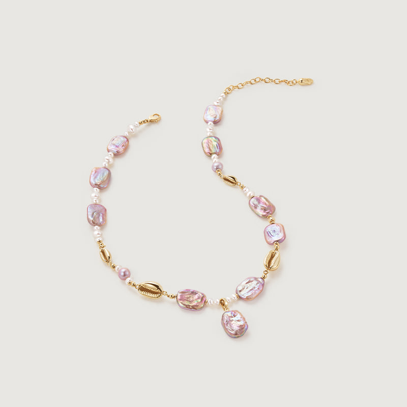 Sea Treasure Baroque Pearl Necklace