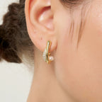 Drift Sand Pearl Earrings