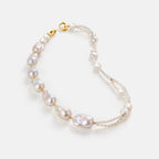 Sea Foam Baroque Pearl Necklace