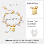 Good Luck Keshi Pearl Bracelet