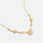 Celestial Star CZ Pendant Necklace
