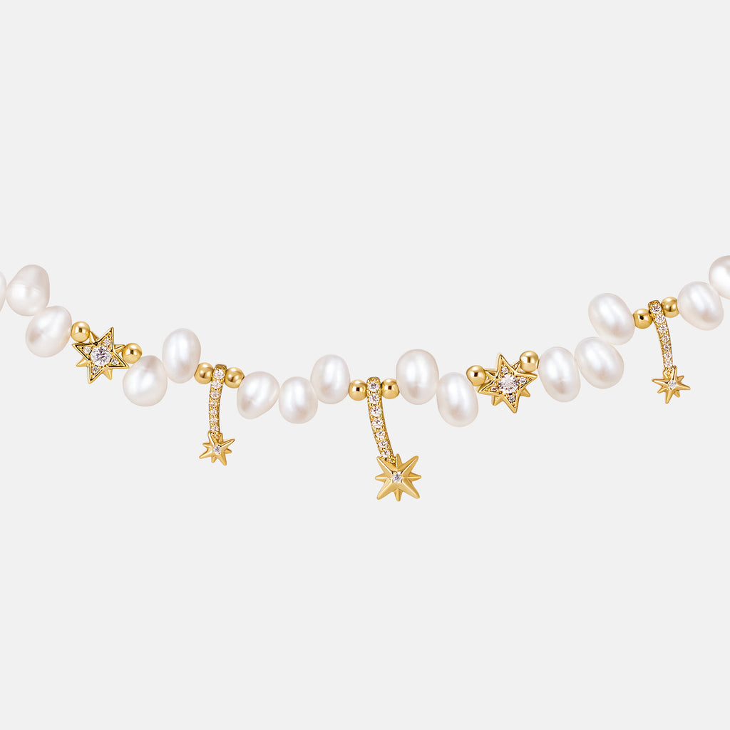 Polaris Pearl Necklace