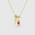 Birthstone Charm Necklace