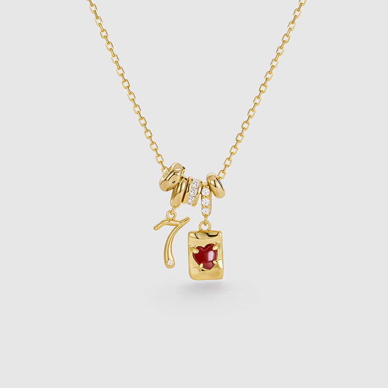 Birthstone Charm Necklace
