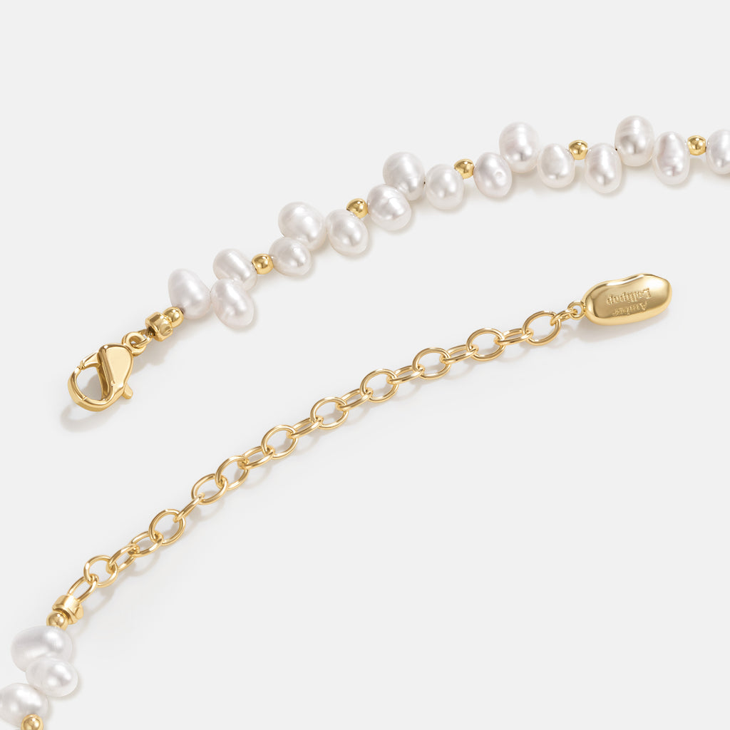 Radiant Star Pearl Necklace