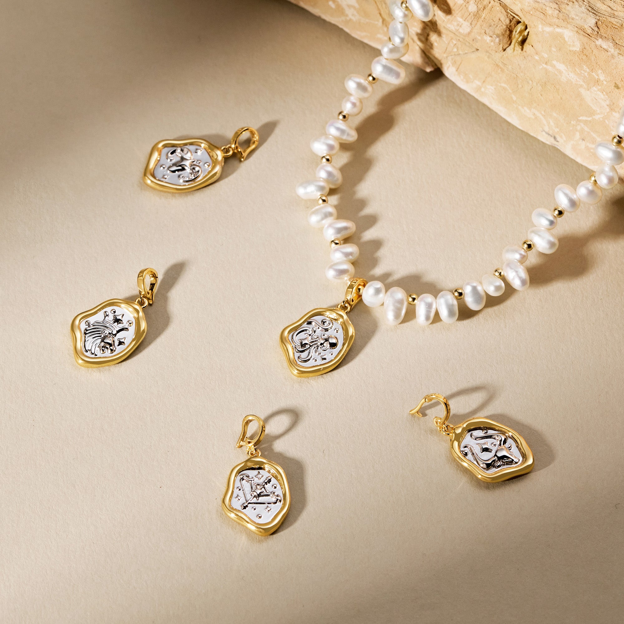 Zodiac Pearl Necklace