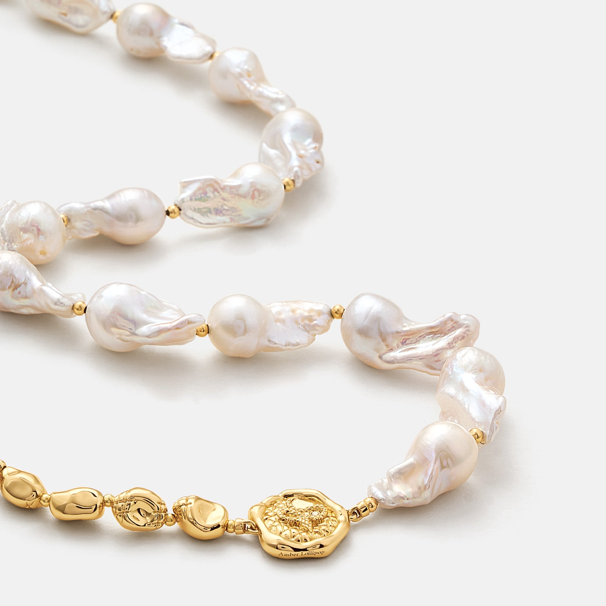 Aurora Baroque Pearl Necklace