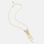 Celestial Star Fringe Necklace