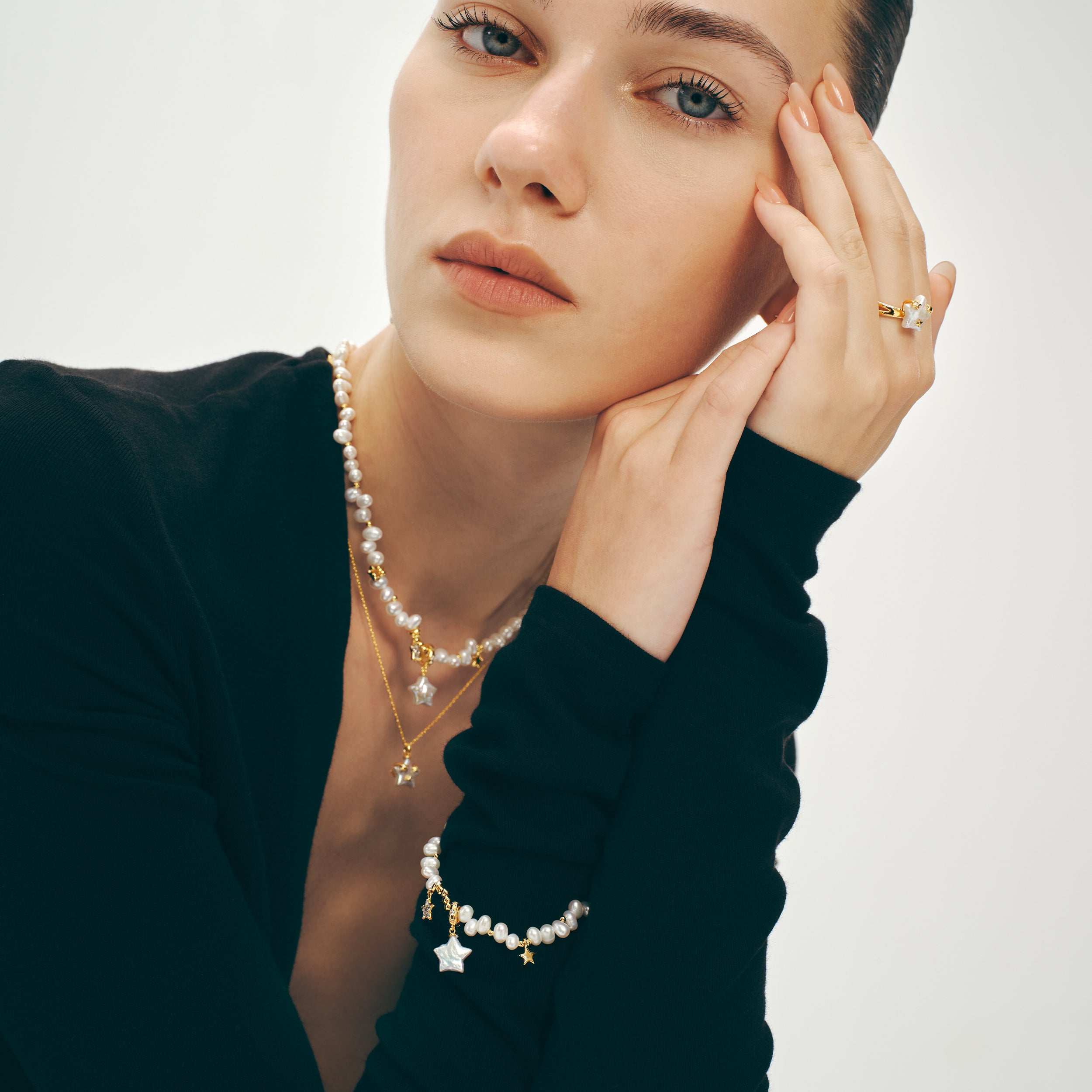 Starlight Irregular Pearl Bracelet