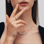 L’Essence Multi-Row Pearl Open Ring