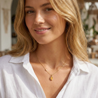 Raw Citrine Necklace