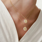 Zodiac Stellar Mother-of-pearl Necklace