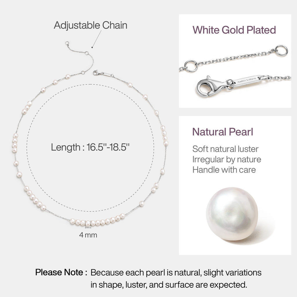 Moonlight Pearl Necklace