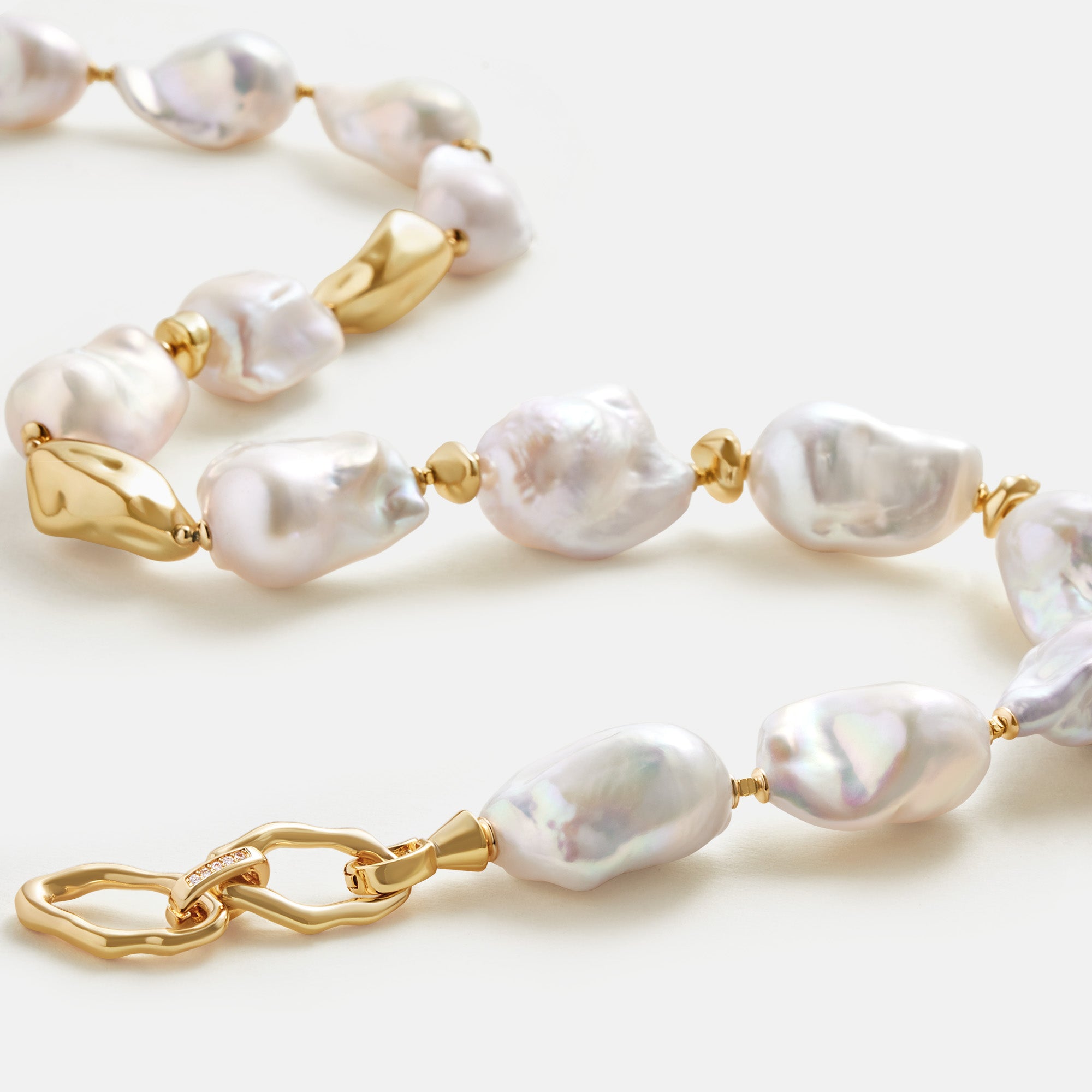 Sea Breeze Baroque Pearl Necklace