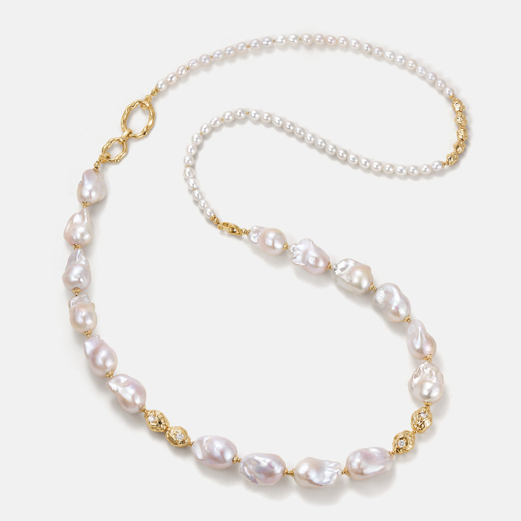 Sea Jewel Baroque Pearl Necklace
