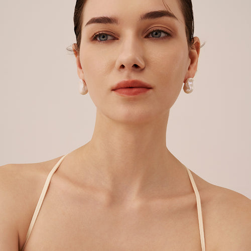 Baroque Pearl Earrings