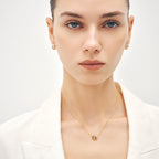 Pink Mother of Pearl Pendant Necklace