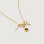 Tiger’s Eye Charm Necklace