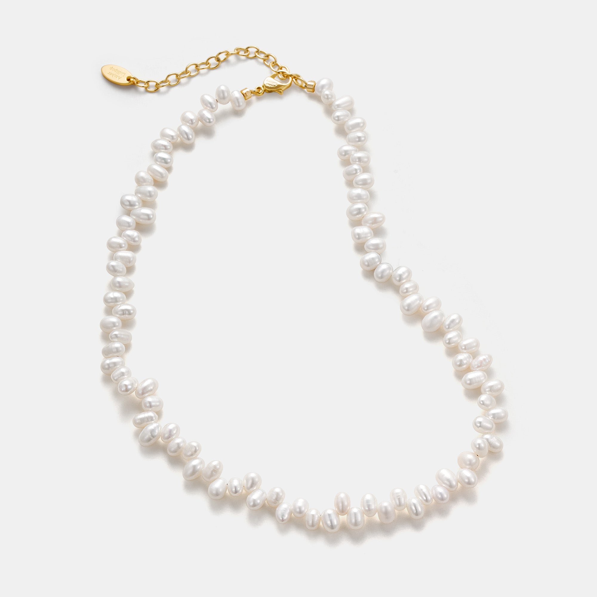 Irregular Choker Pearl Necklace