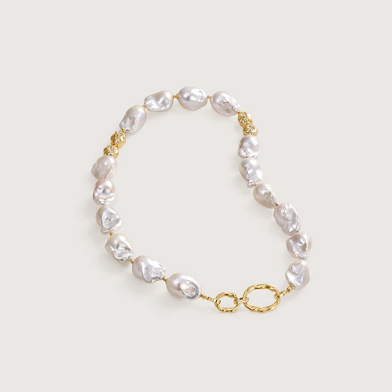 Sea Jewel Baroque Pearl Necklace