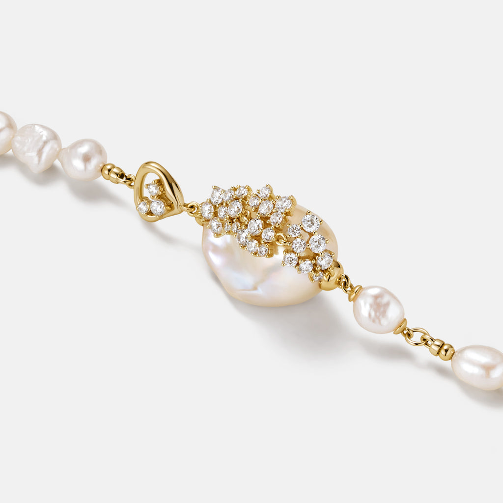 Drift Sand Baroque Pearl Bracelet