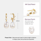 Waltz Baroque Pearl Earrings