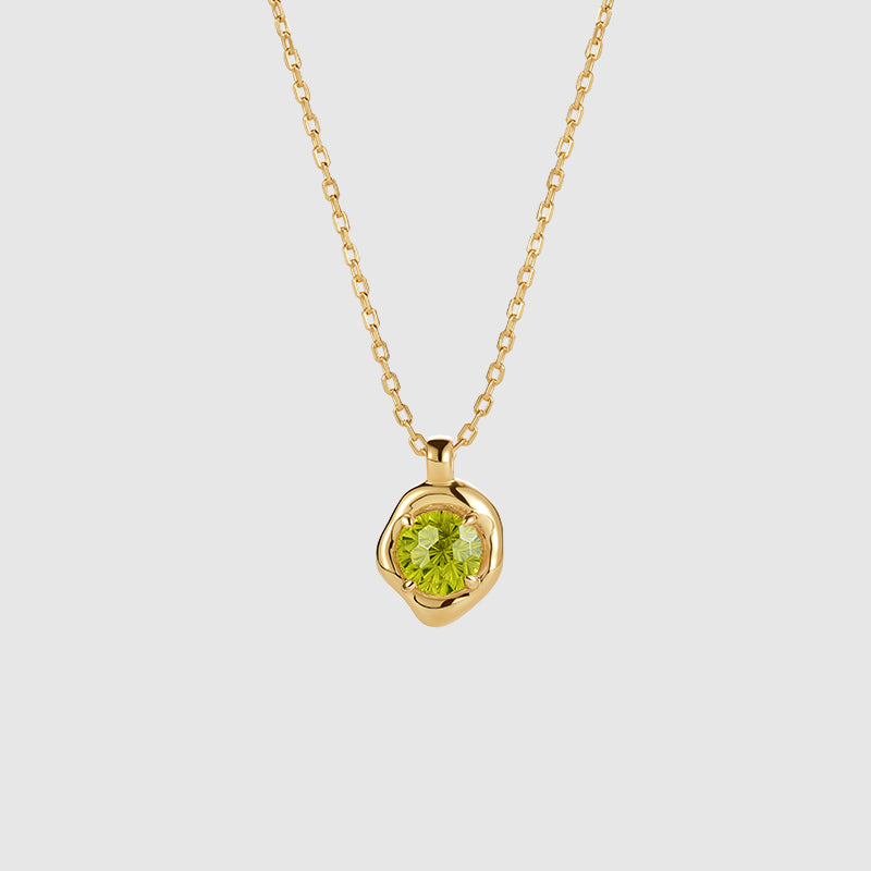 Fireworks CZ Stone Necklace