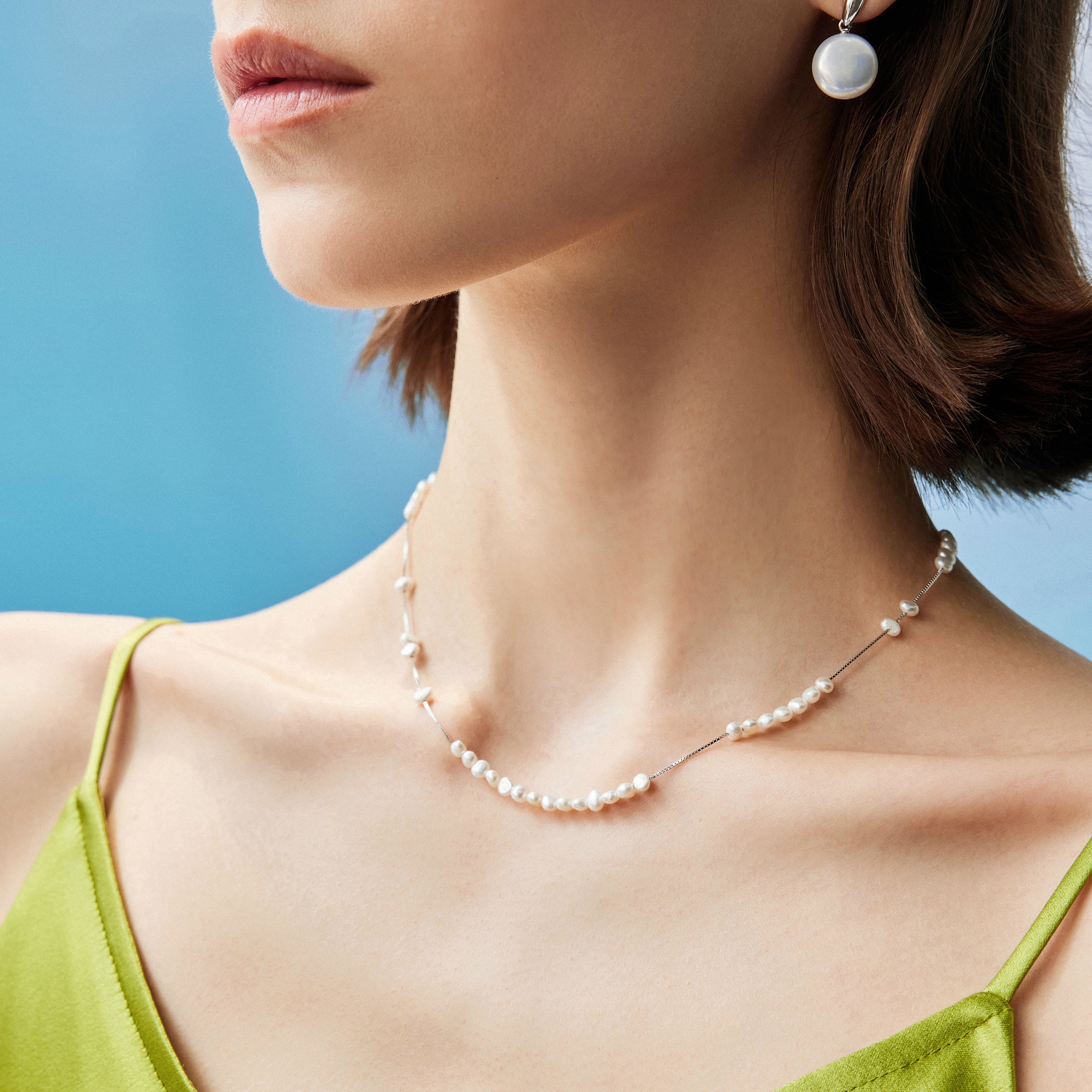 Moonlight Pearl Necklace