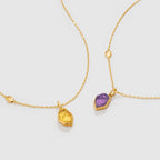 Raw Citrine Necklace
