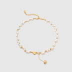 Lucky Heart Pearl Necklace