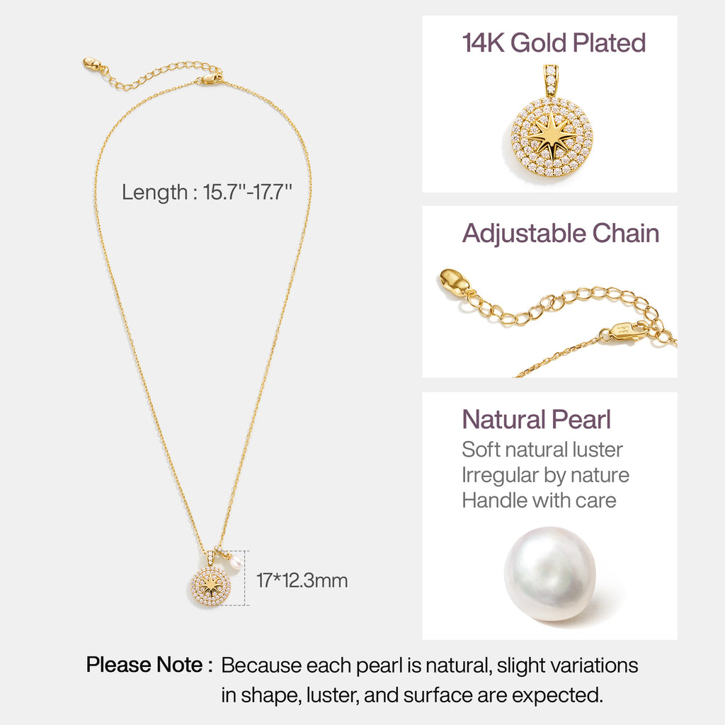 Celestial North Star Necklace