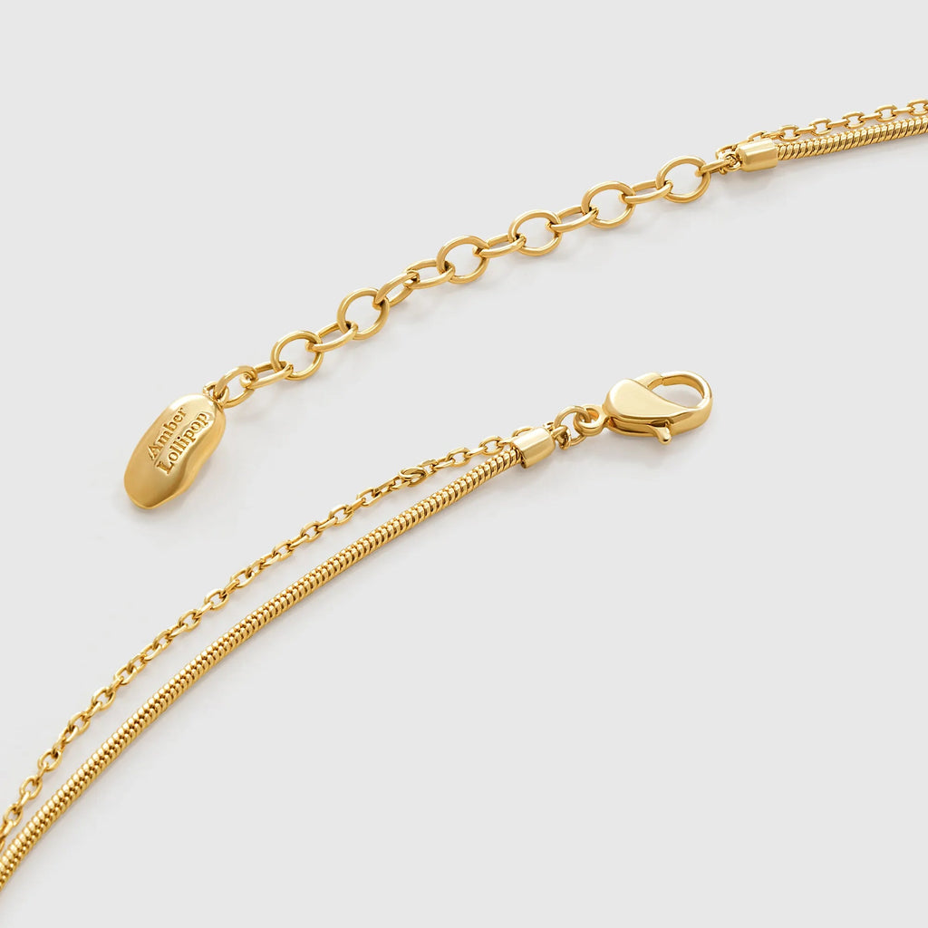 Layered Baroque Pearl Necklace