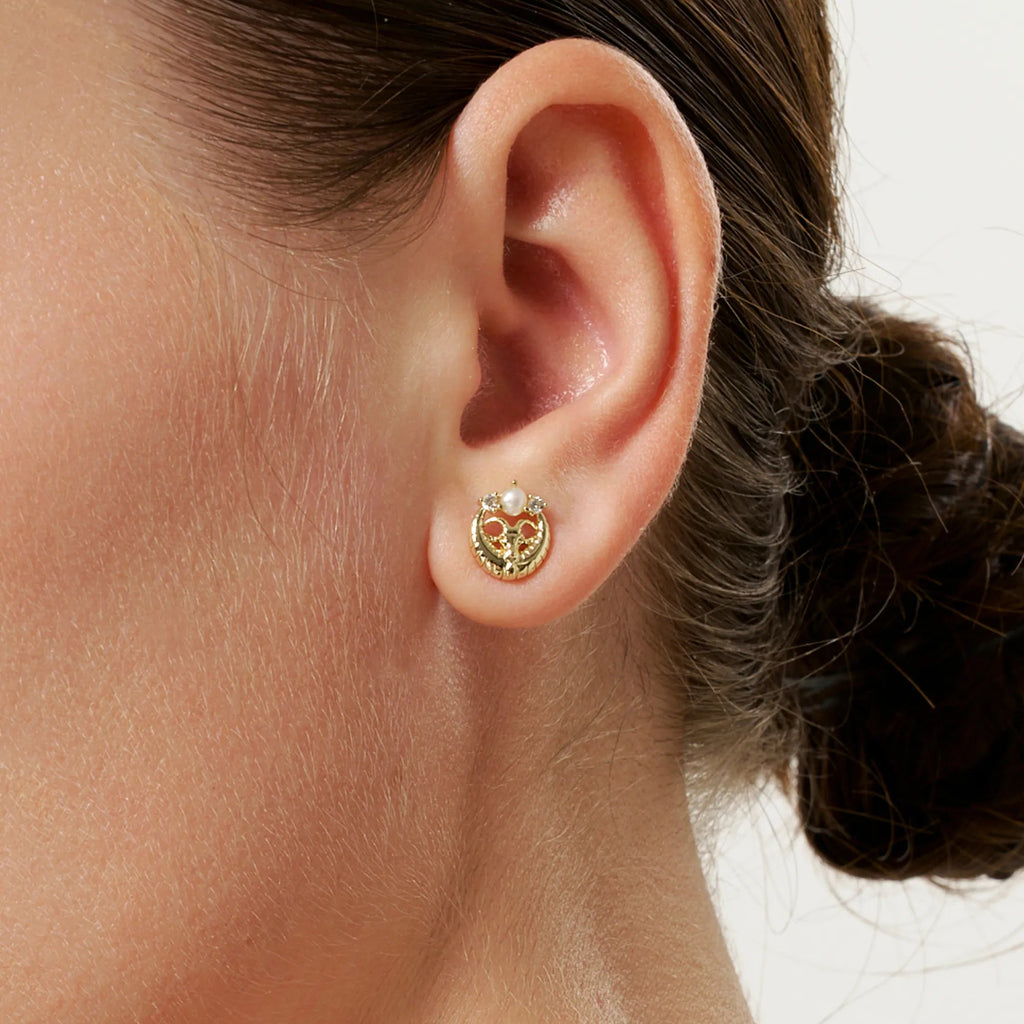 Zodiac Pearl Earrings