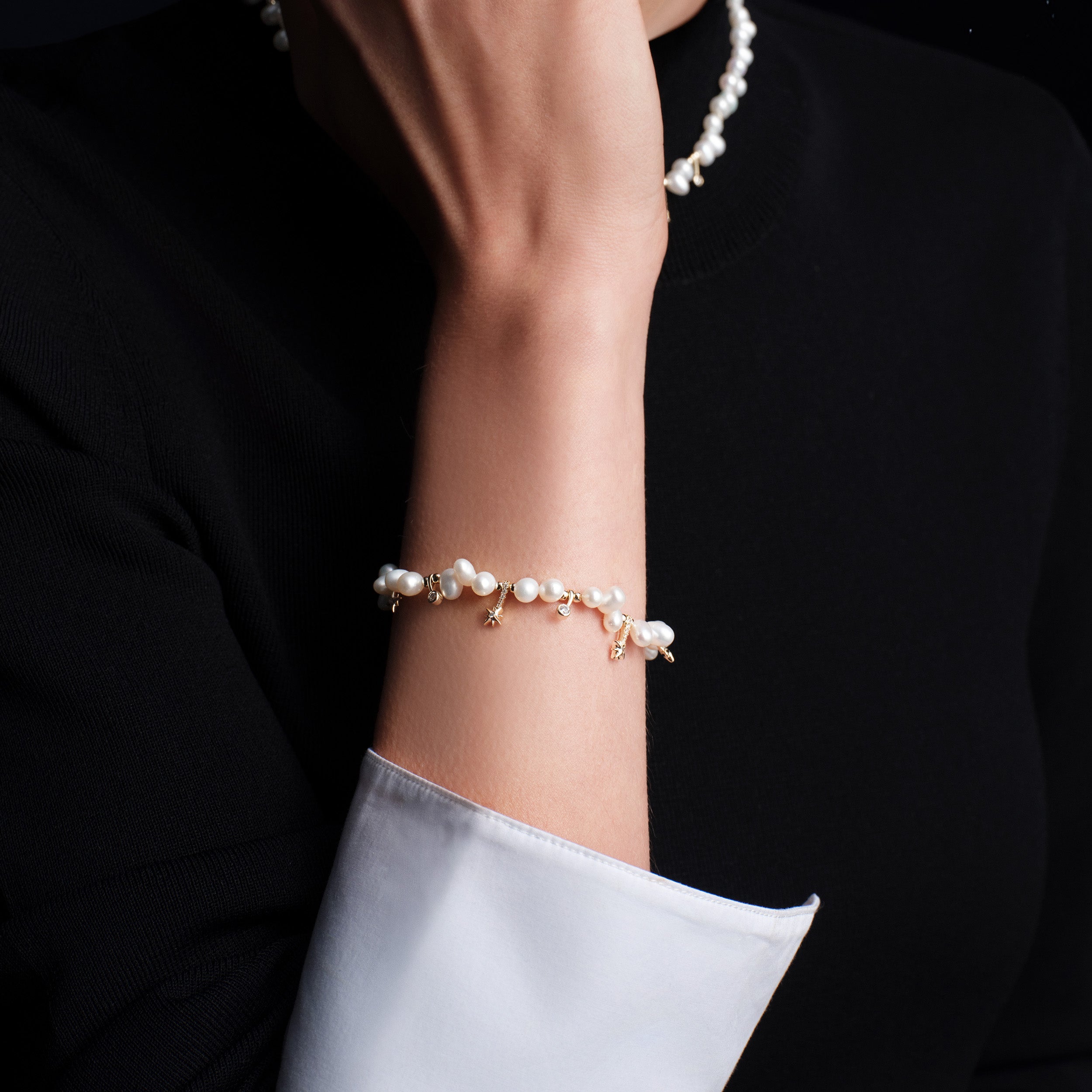 Polaris Pearl Bracelet