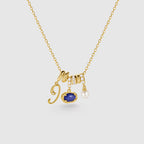 Birthstone Charm Necklace