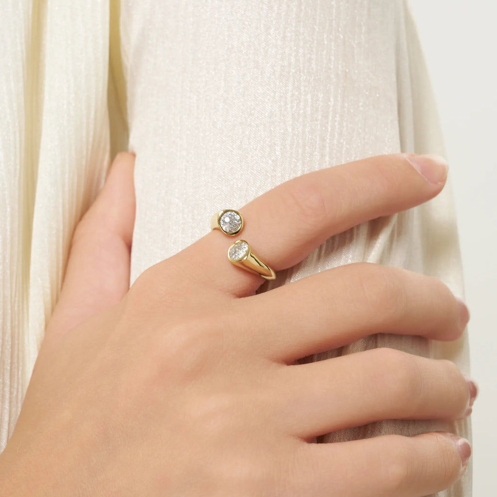 Drift Sand Open Ring