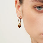 Oracle Tiger's Eye Drop Earrings