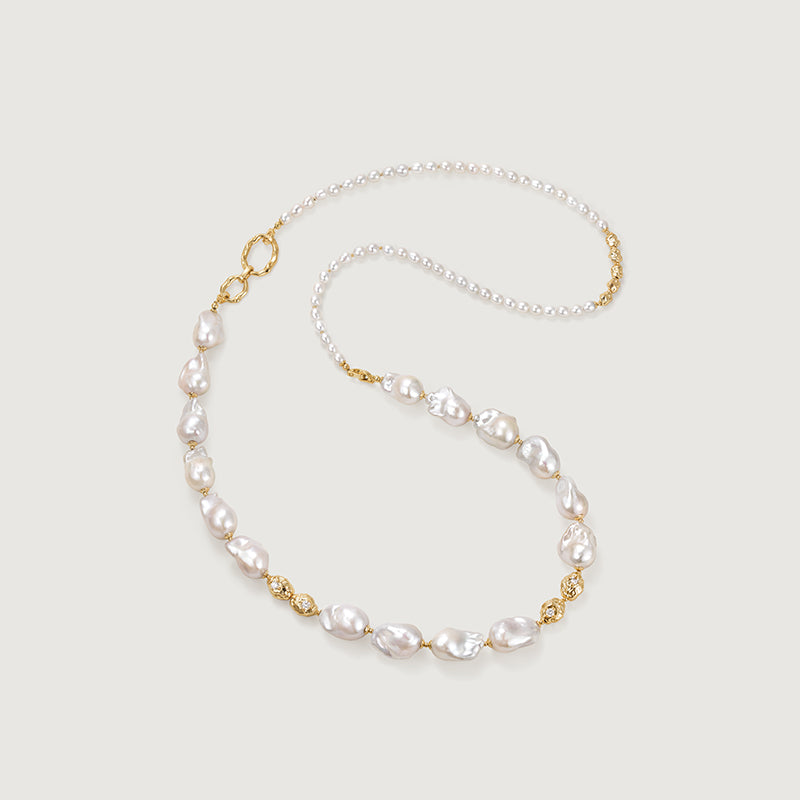 Sea Jewel Baroque Pearl Necklace