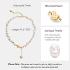 Lucky Heart Pearl Necklace