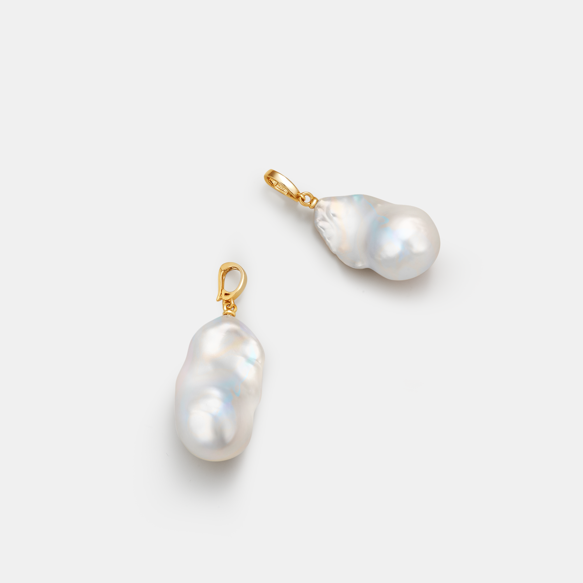 Custom Baroque Pearl Pendant Necklace