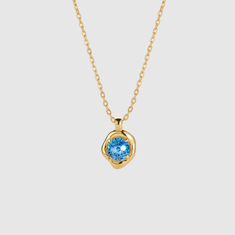 Fireworks CZ Stone Necklace