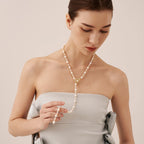 Adjustable Baroque Pearl Necklace