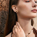 Tigerite Stud Earrings