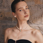 Gourd Pearl Stud Earrings