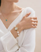 Golden Hour Blush Pearl Watch