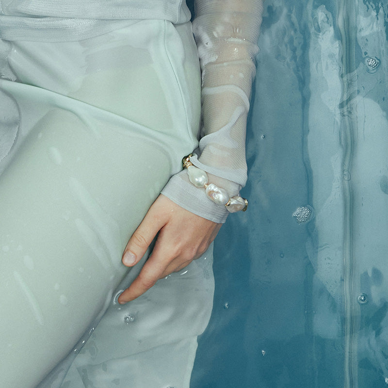 Sea Breeze Baroque Pearl Bracelet