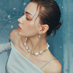 Sea Breeze Baroque Pearl Necklace