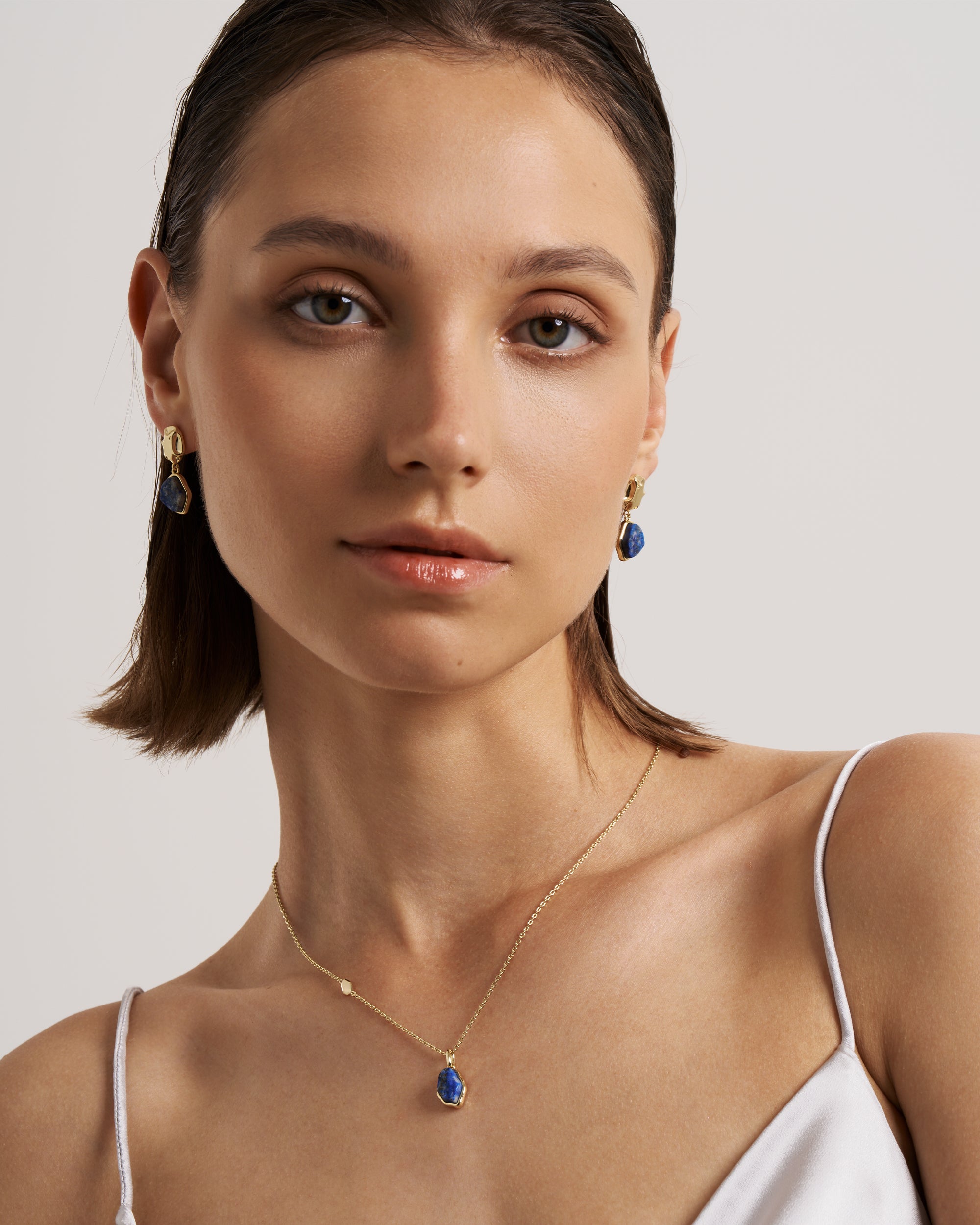 Raw Lapis Lazuli Necklace