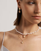 Raw Rose Quartz Necklace