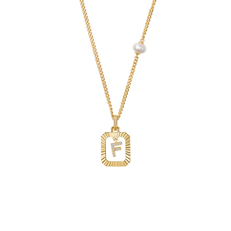 Be Myself Initial Necklace